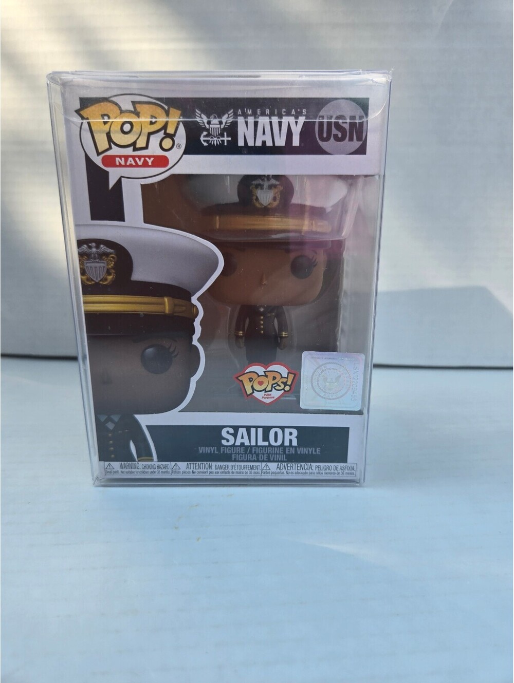 Funko Pop! Navy Sailor Vinyl Bobblehead Collectible Figure - America's Navy,